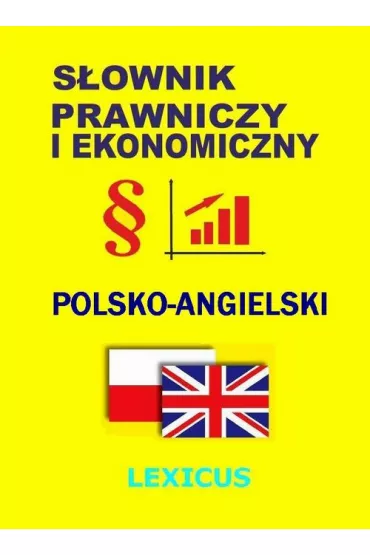 eBook S�ownik prawniczy i ekonomiczny polsko-angielski pdf - Jacek Gordon