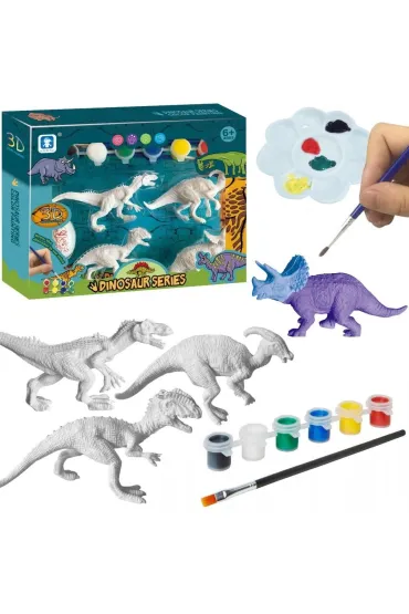 Dinozaury gipsowe do malowania Trifox