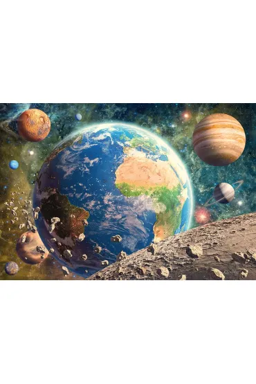 Puzzle 500 el. View from the Moon CherryPazzi