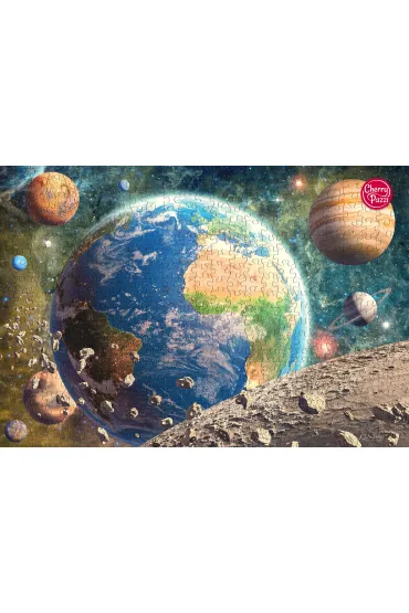 Puzzle 500 el. View from the Moon CherryPazzi