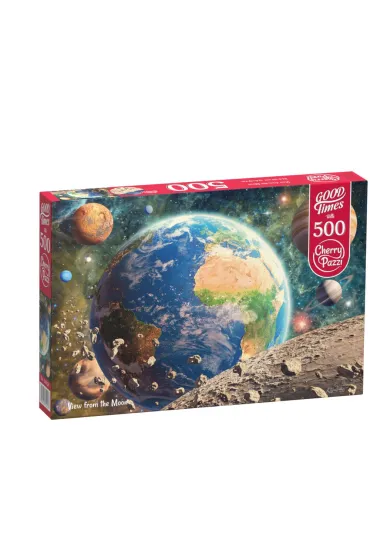 Puzzle 500 el. View from the Moon CherryPazzi