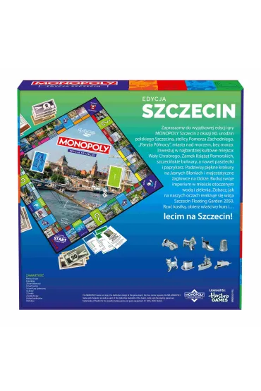 Gra Monopoly Szczecin edycja miejska Winning Moves