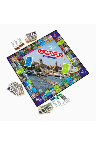 Gra Monopoly Szczecin edycja miejska Winning Moves