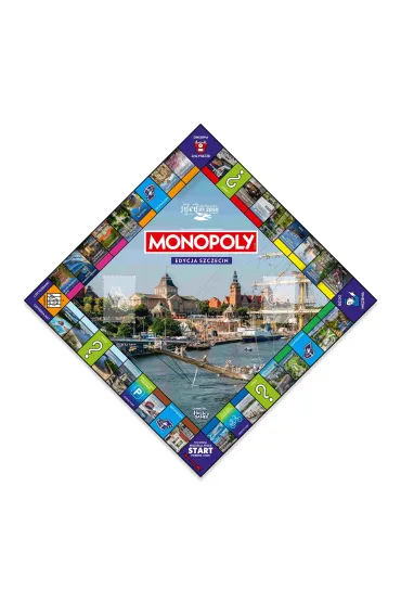 Gra Monopoly Szczecin edycja miejska Winning Moves