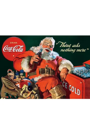 Puzzle 1000 el. Coca-Cola: Prezenty od Miko�aja Trefl