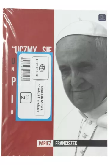 Interdruk Zeszyt A5 Religia Papie� Franciszek kratka 64 kartki