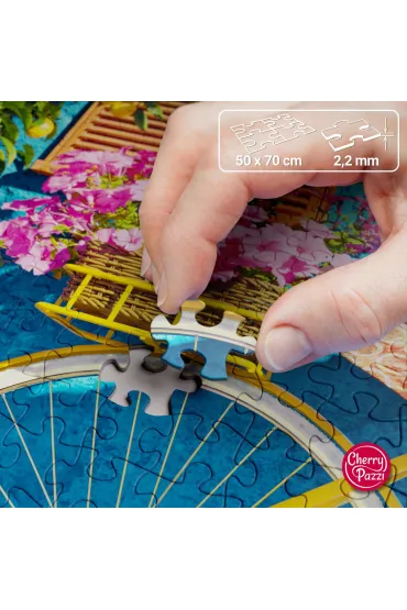 Puzzle 1000 el. Lemon bike CherryPazzi