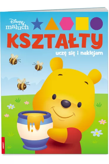 Disney Maluch. Kszta�ty. Ucz� si� i naklejam FIG-9204