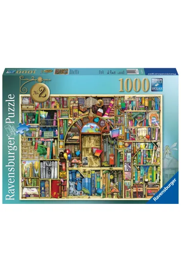 Puzzle 1000 el. Magiczny rega� z ksi��kami 2 Ravensburger