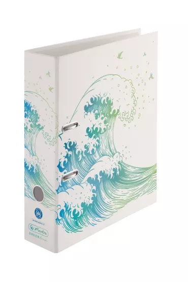 Herlitz Segregator A4 8cm Greenline Fale max. file
