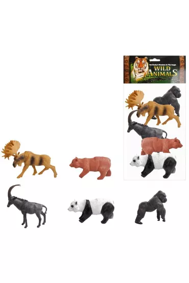 Zestaw zwierz�t zoo 5 szt