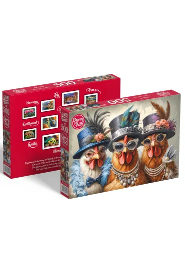 Puzzle 500 el. High Society CherryPazzi