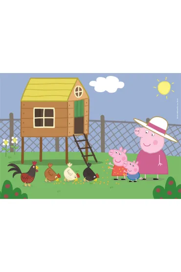 Puzzle 60 el. Maxi SuperColor. Peppa Pig Clementoni