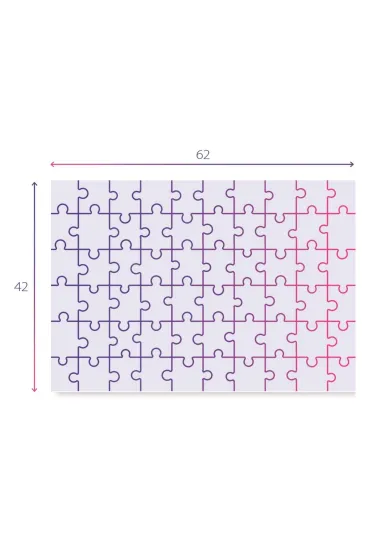 Puzzle 60 el. Maxi SuperColor. Peppa Pig Clementoni