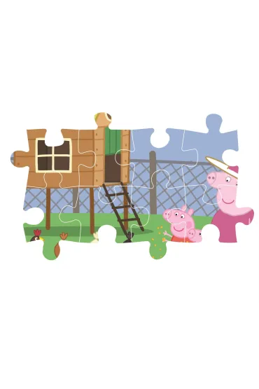 Puzzle 60 el. Maxi SuperColor. Peppa Pig Clementoni