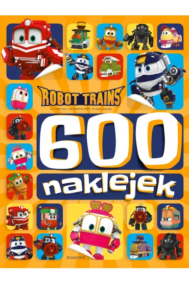 Robot Trains. 600 naklejek