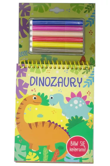 Baw si� kolorami! Dinozaury