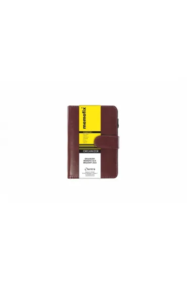 Antra Organizer 2026 Memofix A6 K br�z