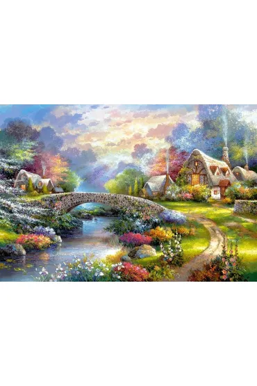 Puzzle 1000 el. Wiosenna chwa�a Castorland