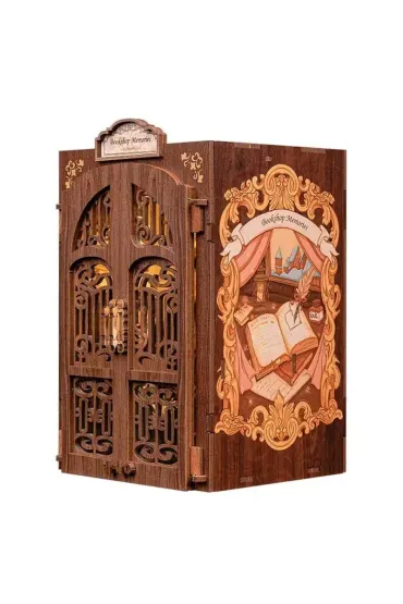 Puzzle Miniaturowy domek mini Book Nook  Klub ksi��ki Habarri