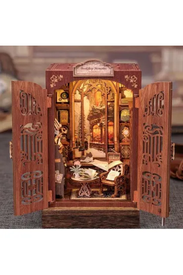 Puzzle Miniaturowy domek mini Book Nook  Klub ksi��ki Habarri