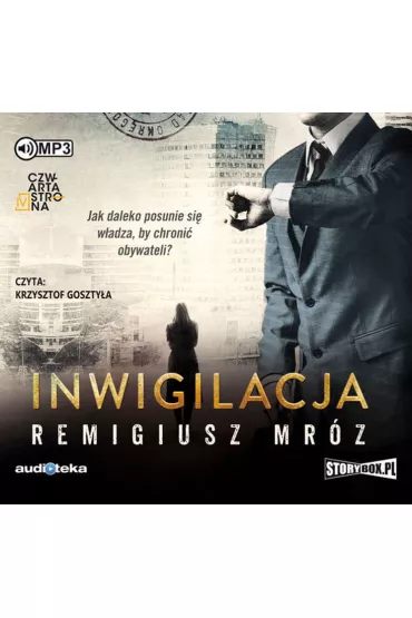 Audiobook Inwigilacja. Joanna Chy�ka. Tom 5 CD - Remigiusz Mr�z