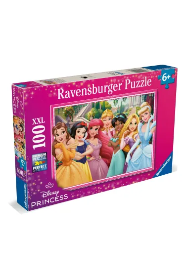 Puzzle dla dzieci 100 el. XXL Ksi�niczki Disneya Ravensburger