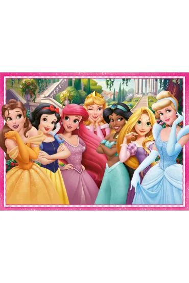 Puzzle dla dzieci 100 el. XXL Ksi�niczki Disneya Ravensburger