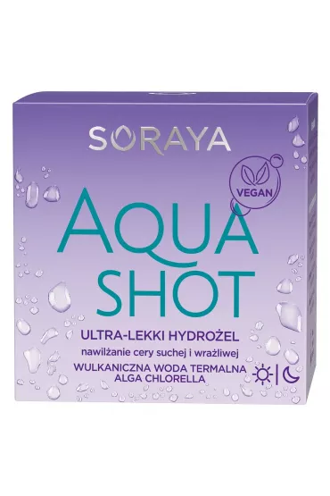 Soraya Aqua Shot ultra lekki hydro�el do cery suchej i wra�liwej 50 ml