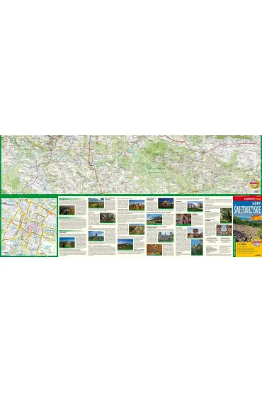 G�ry �wi�tokrzyskie mapa turystyczna 1:75 000 laminat 2025
