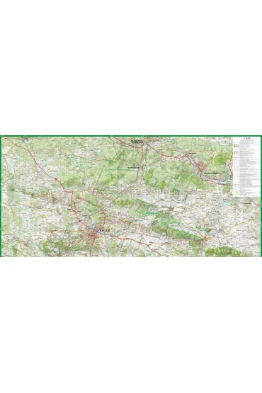 G�ry �wi�tokrzyskie mapa turystyczna 1:75 000 laminat 2025