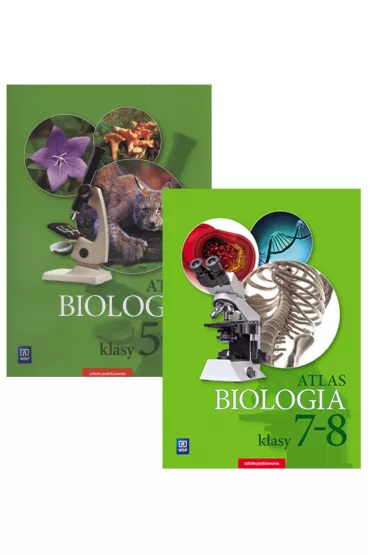 Biologia. Atlas dla klas 5-6 oraz 7-8 szk� podstawowych - Anna Michalik