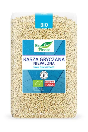 Bio Planet Kasza gryczana niepalona bezglutenowa 2 kg Bio