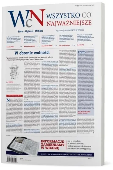 Wszystko co najwa�niejsze nr 74 - Eryk Mistewicz