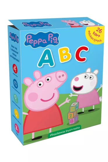 �winka Peppa. ABC. Karty edukacyjne w pude�ku - Monika Kiersnowska