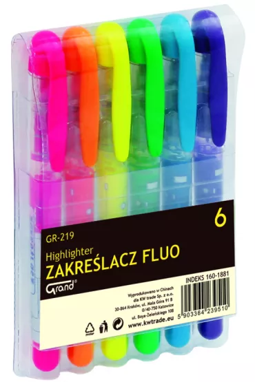 Grand Zakre�lacze w sztyfcie 6 szt.