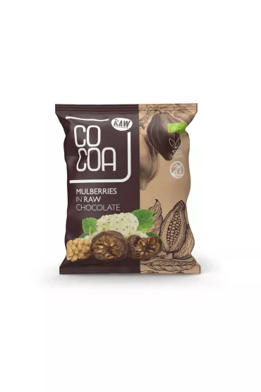 Cocoa Morwa turecka w surowej czekoladzie 70 g Bio