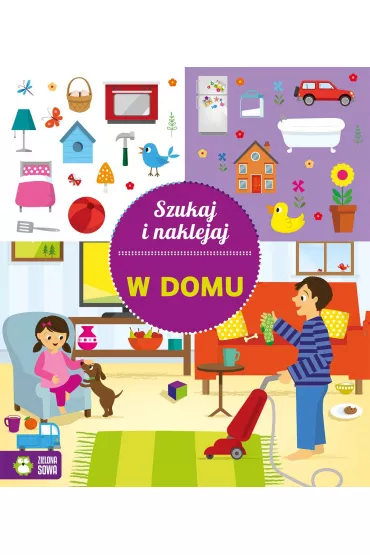 Szukaj i naklejaj. W domu - Amy Cartwright
