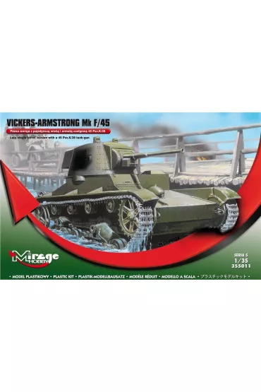 Czo�g z wie�� i armat� Vickers-Armstrong Mk F/45 Mirage Hobby