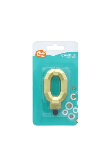 Godan �wieczka Cyfra 0 Diament 7.6cm