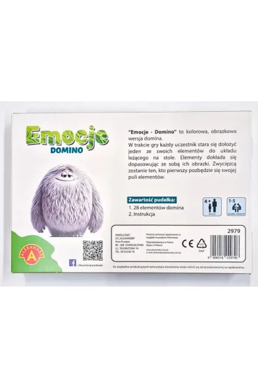 Gra Domino Emocje ALEXANDER 2979