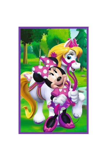 Puzzle 3x80 el. Minnie i przyjaciele Trefl