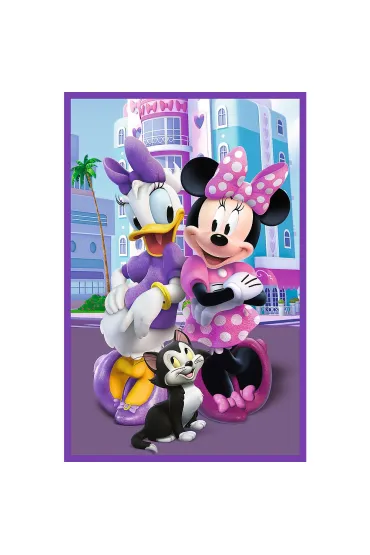 Puzzle 3x80 el. Minnie i przyjaciele Trefl