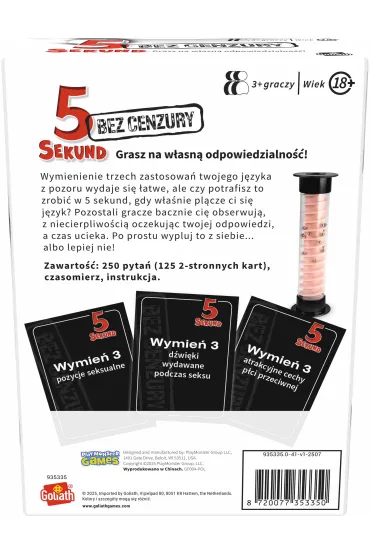 5 Sekund bez cenzury Playmonster