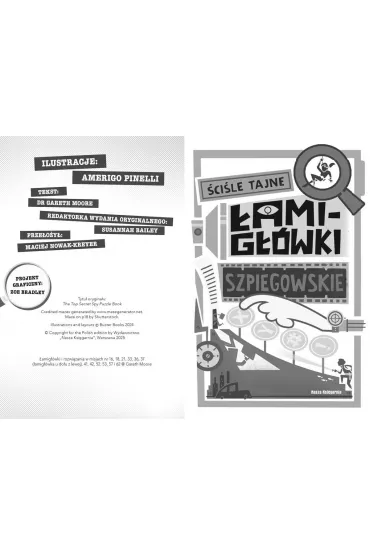 cile tajne amigwki szpiegowskie - Gareth Moore