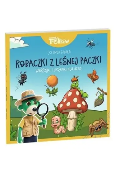 Robaczki z le�nej paczki. Wierszyki i piosenki dla dzieci. Rodzina Treflik�w - Jolanta  Zapa�a