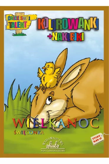 Kolorowanki wielkanocne z naklejkami. �wi�conka