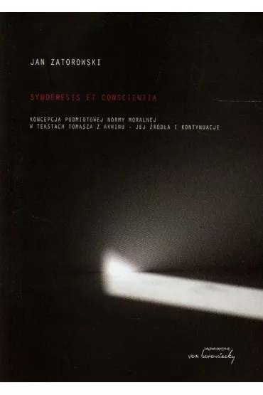 Synderesis et conscientia - Jan Zatorowski