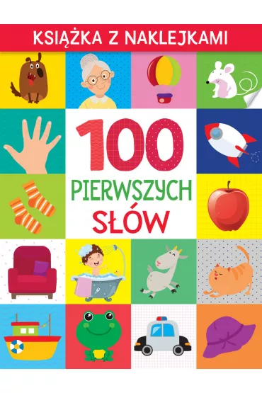 100 pierwszych s��w. Ksi��ka z naklejkami