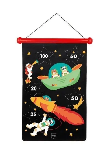 Gra Rzutki magnetyczne Astronauci Scratch rozmiar L